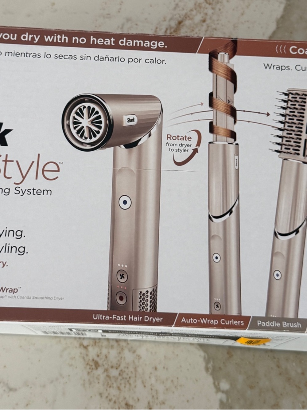 Shark Ultra-Fast Hair Dryer in Champagne Finish